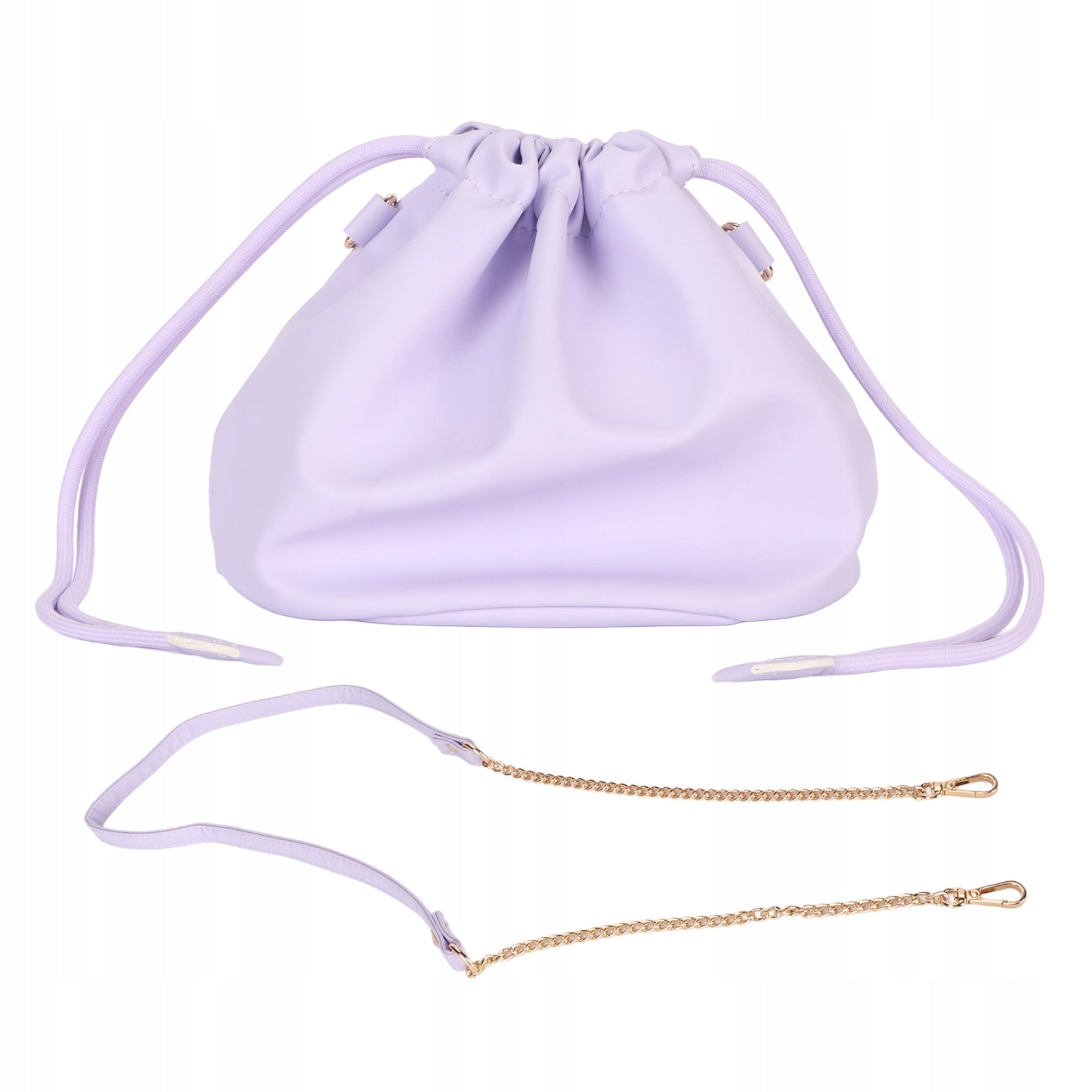 PU Leather Camera Bag with Drawstring Waterproof Portable Bag S0 Model 8055EMET