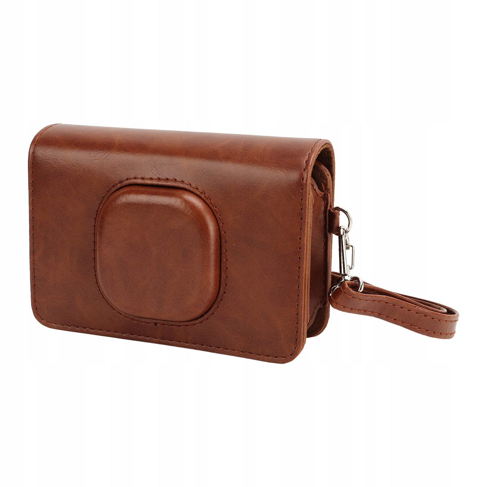 PU Leather Camera Case Mini Retro Protective Bag for HY Model 7323CEZE