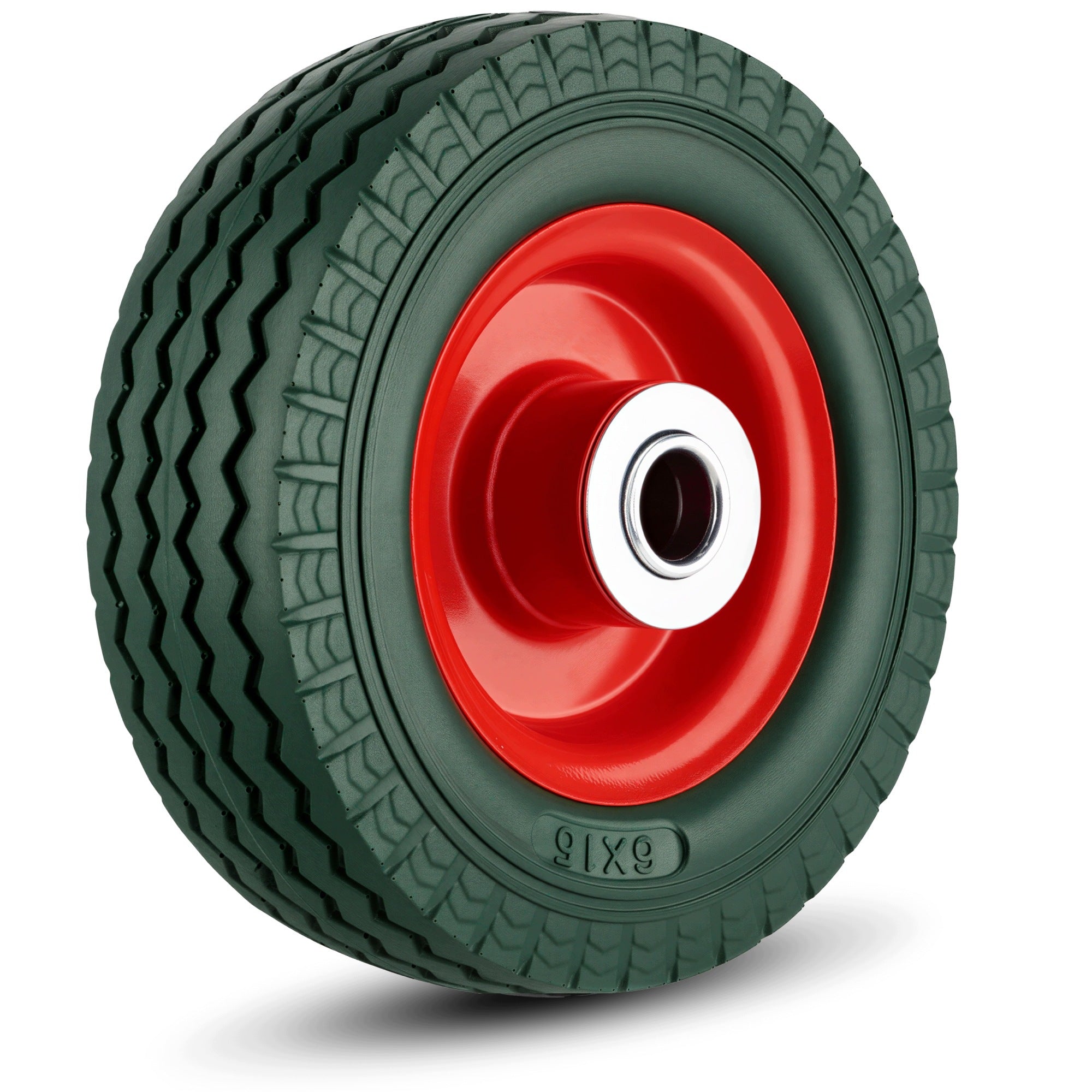 PU WHEEL 6x1,5 FOR GRILL TROLLEY MOWER DIAMETER 150 FI 16 FULL IMPENETRABLE