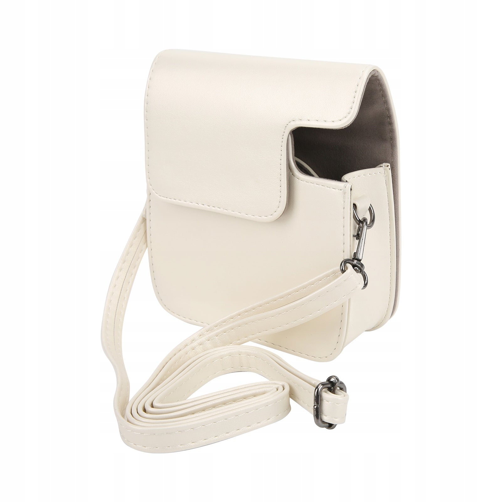 PU leather bag with adjustable shoulder strap for Instax UM protection Model 8127HESY