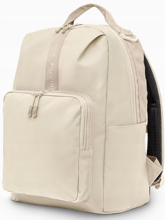 PU90 PUCCINI city backpack brown 24l. Terra 40x30x20cm cabin