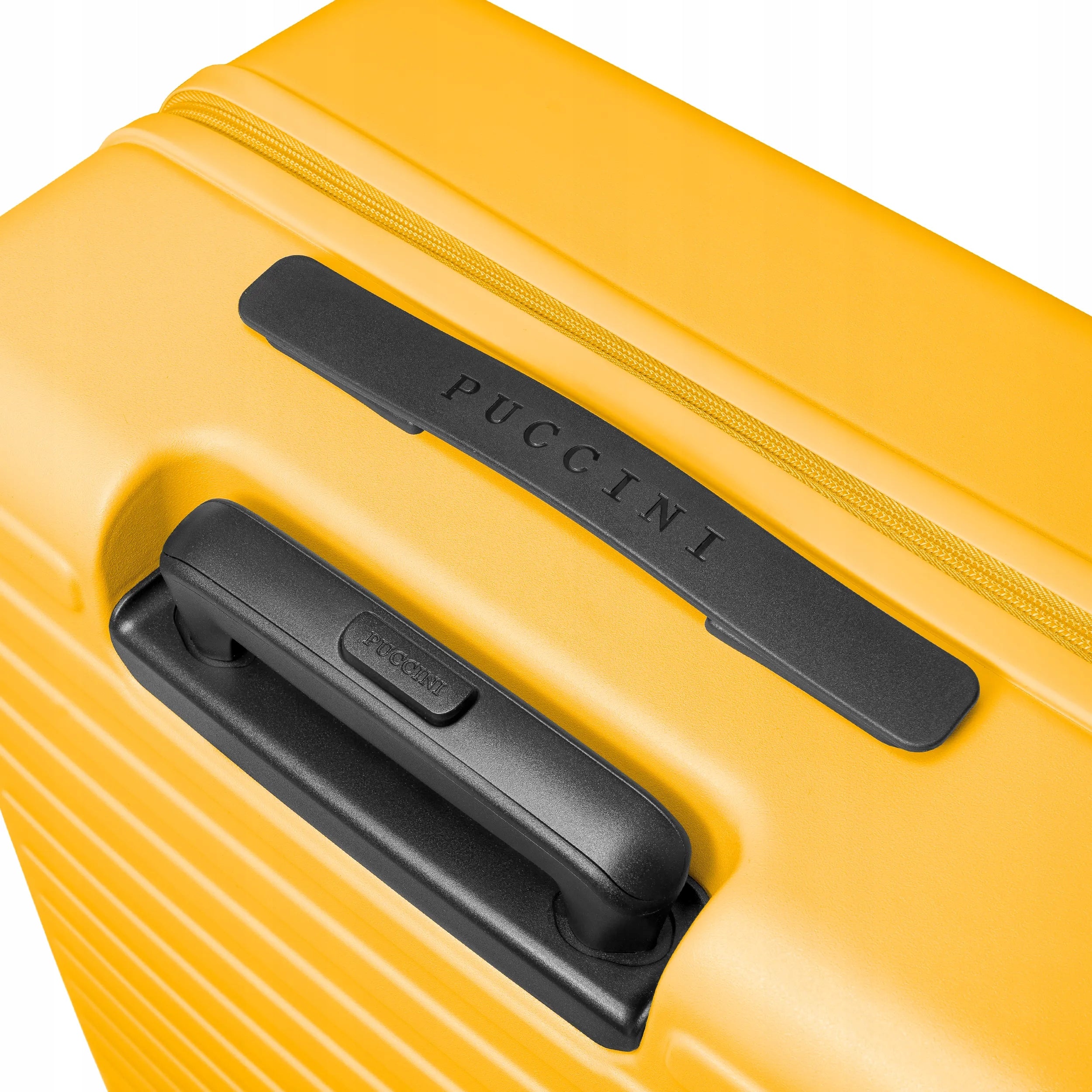 PUCCINI Medium Travel Suitcase On Wheels Polycarbonate Yellow PC035B-6D Depth (shorter edge) 26 cm