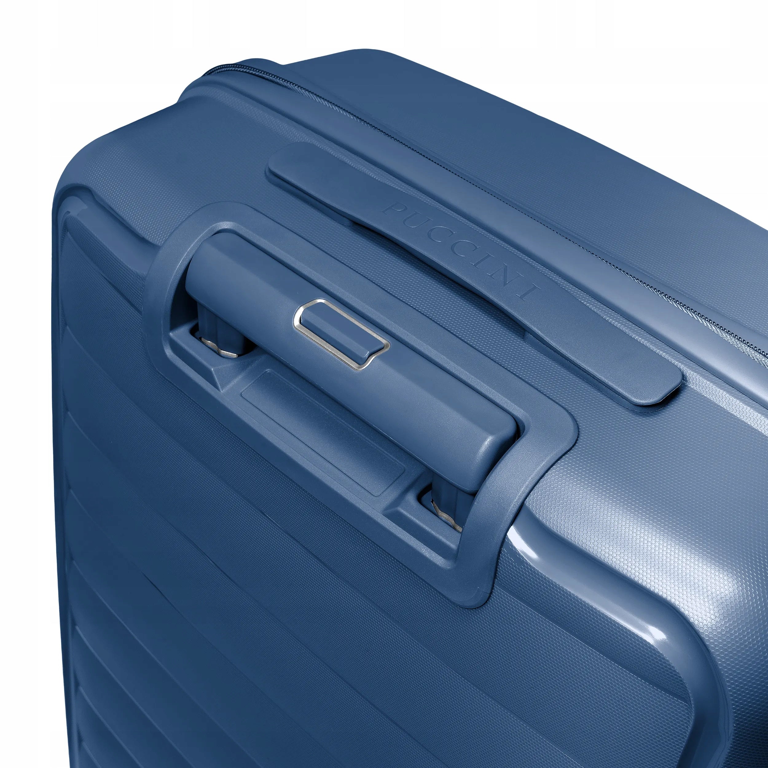 PUCCINI Travel Cabin Suitcase 4 Wheels Polypropylene Navy Blue PP030C-7A Depth (shorter edge) 21 cm