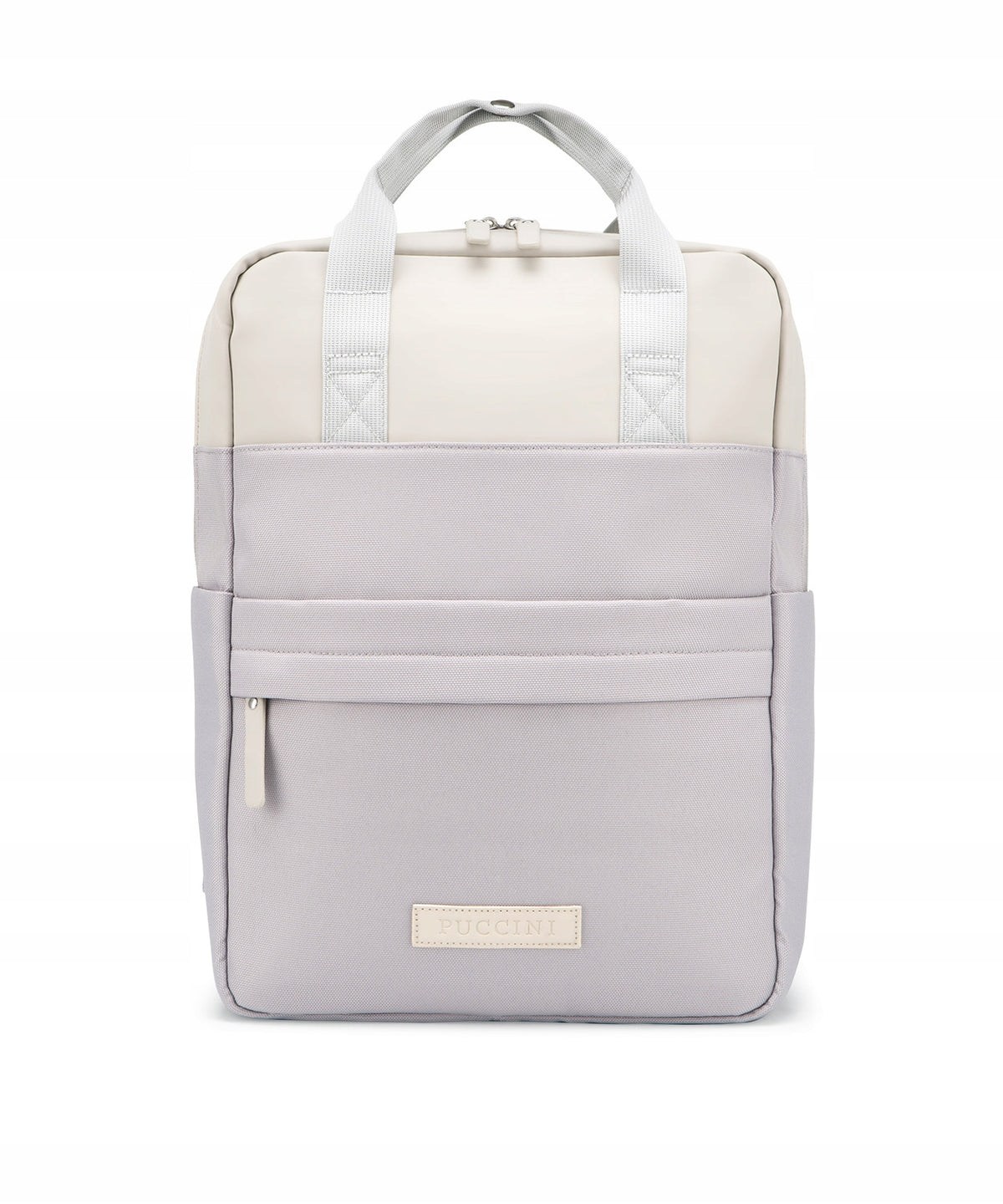 PUCCINI city backpack purple BEIGE LILAC HANDY FASHIONABLE Brand PUCCINI