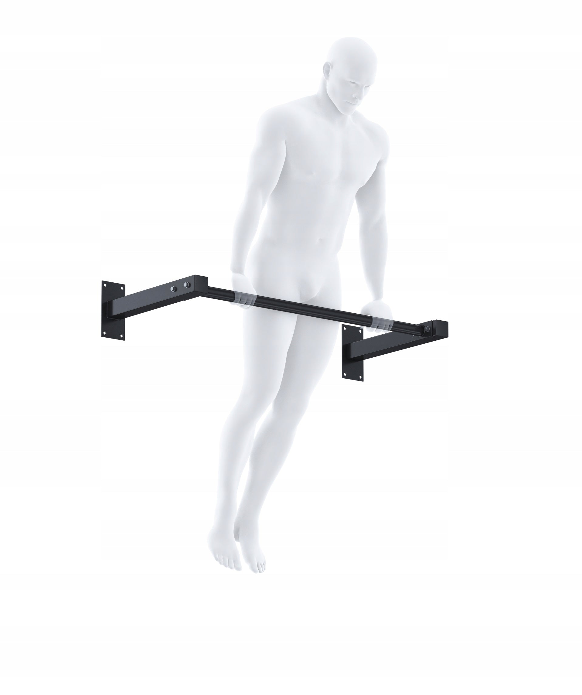PULL-UP BAR wide 120cm WALL / CEILING For multifunctional
