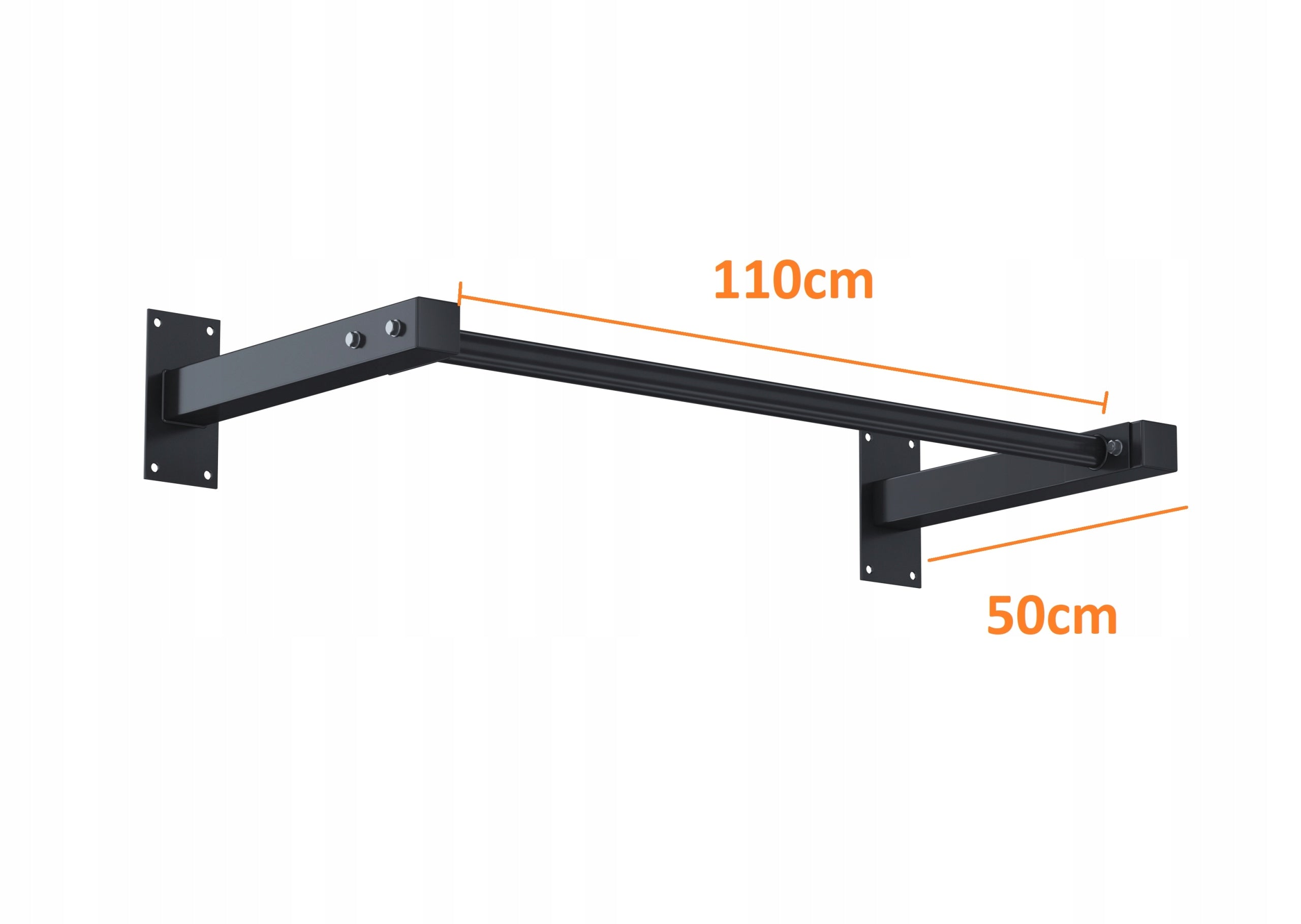 PULL-UP BAR wide 120cm WALL / CEILING Model ss120