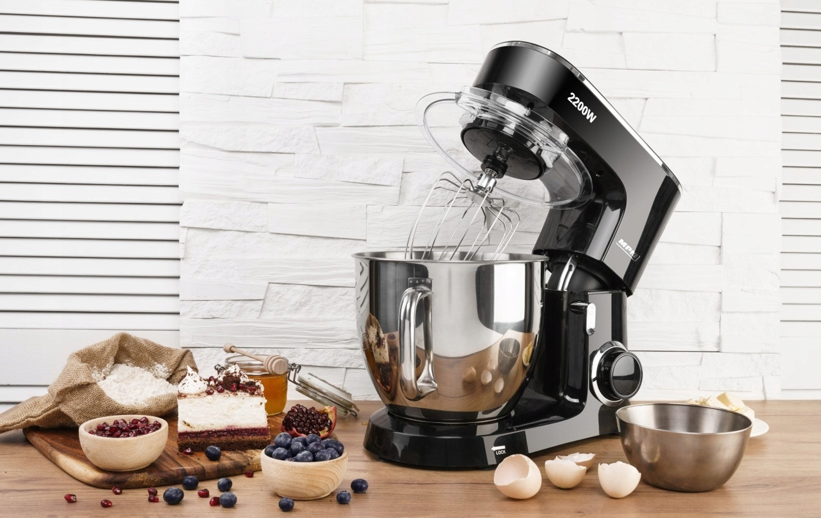 PULSED FOOD PROCESSOR 3 FUNCTIONS 6 SPEED LEVELS CAPACIOUS 6,5L 1400W Power rating 1400 W
