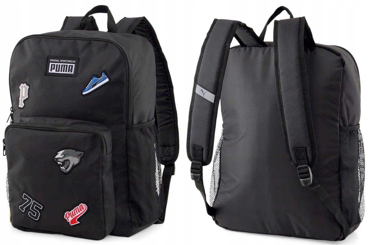 PUMA BACKPACK BLACK SPORTS SCHOOL CITY YOUTH WOMEN'S 25L