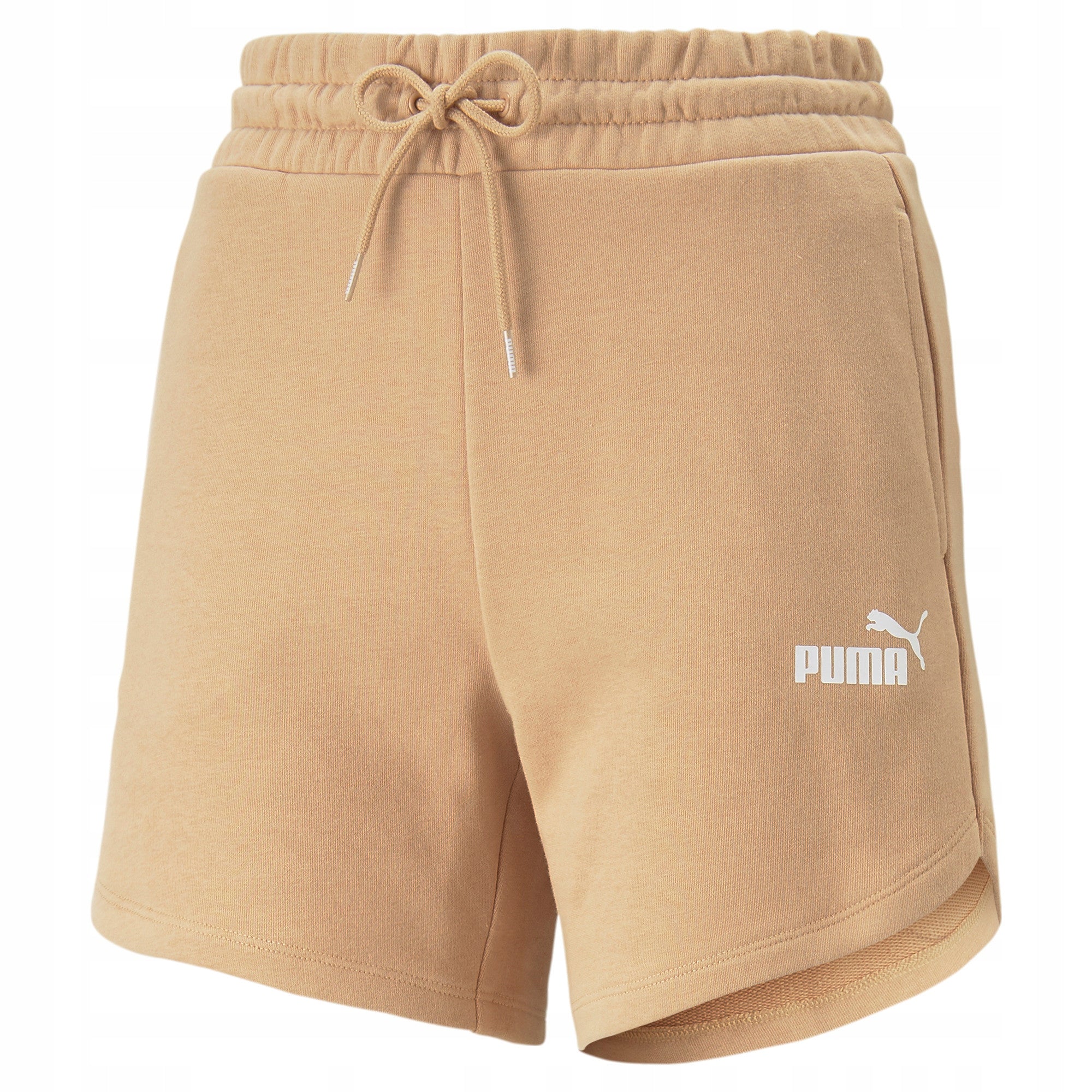 Puma šortai moterims 848339894065453107689, smėlio spalvos