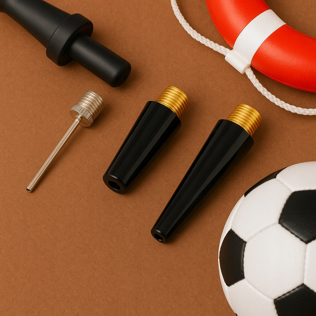 PUMP ADAPTERS FOR PUMPING MATTRESS BALL 3PCS NEEDLE Color black