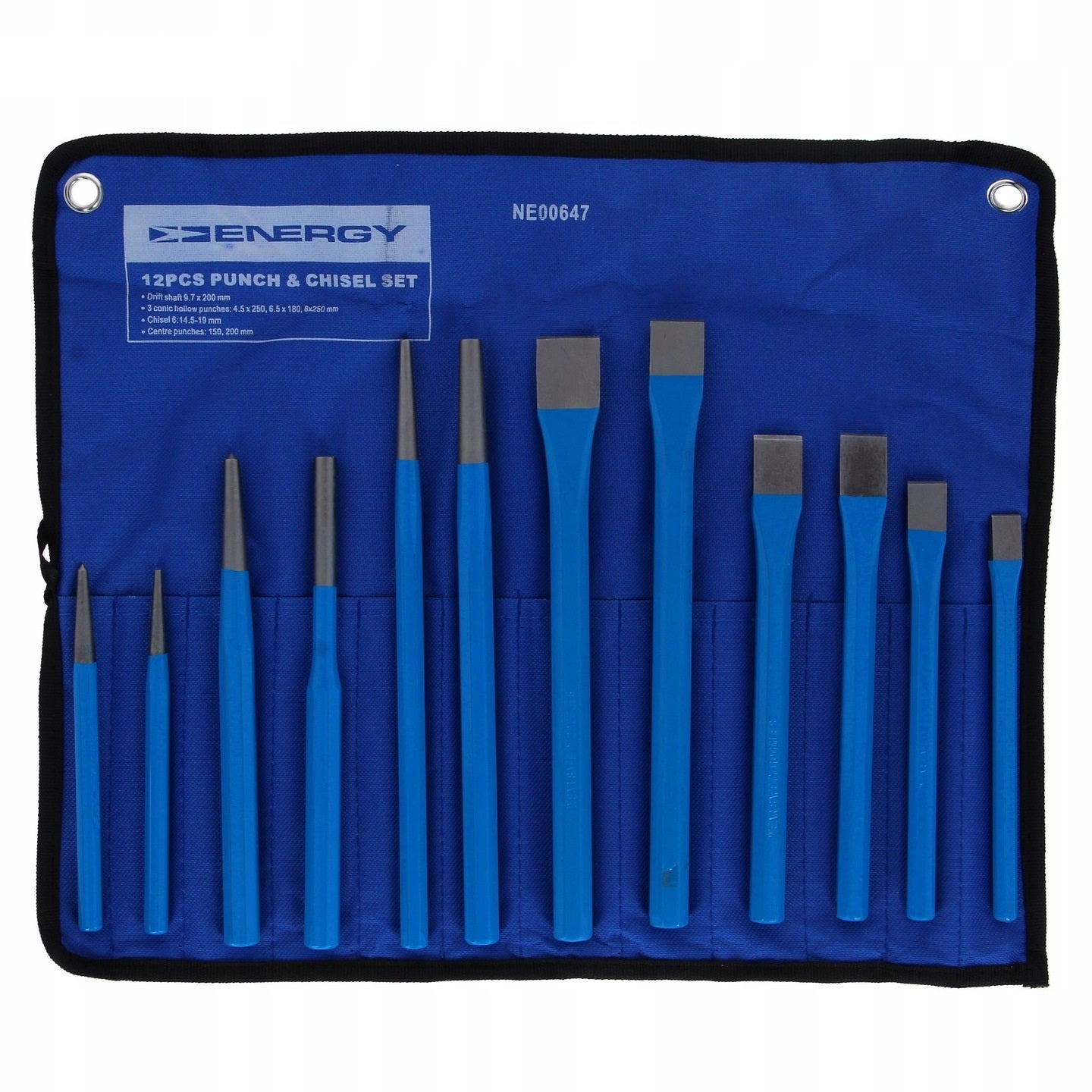 PUNCHES AND CUTTERS SET OF 12 ELEMENTS ENERGY