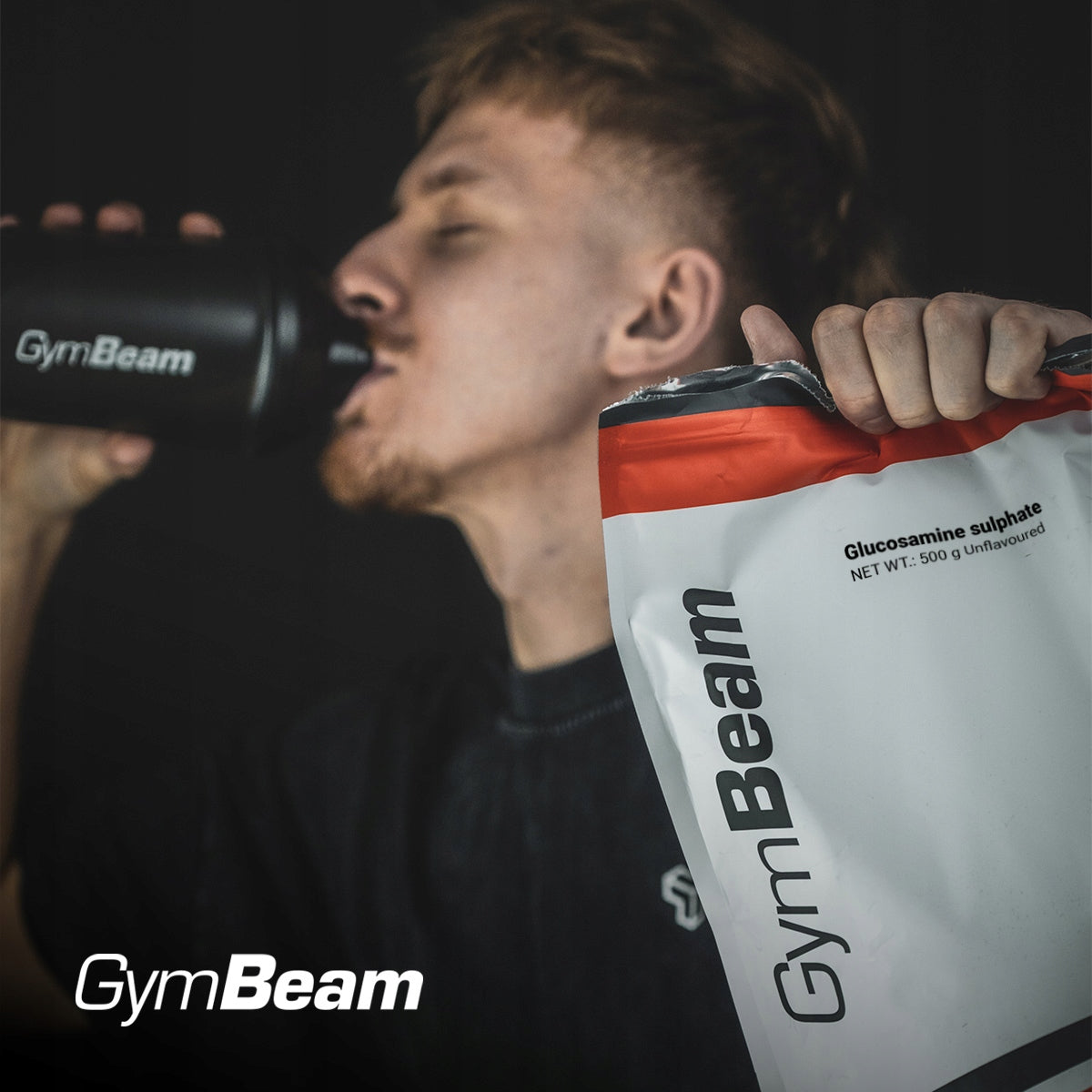 PURE GLUCOSAMINE SULFATE POWDER 100% JOINT PROTECTION - GymBeam 500g EAN (GTIN) 8588006485509
