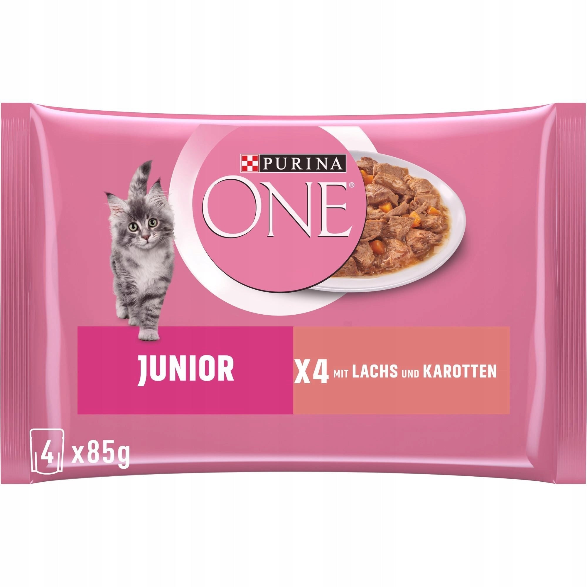PURINA ONE Junior Wet Food for Kittens 8x 85g Brand Purina ONE