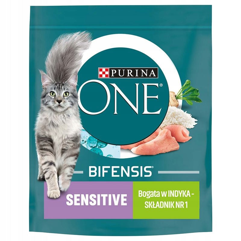 PURINA ONE Sensitive Dry Cat Food - Turkey - 2.8kg Manufacturer code 8445290026200