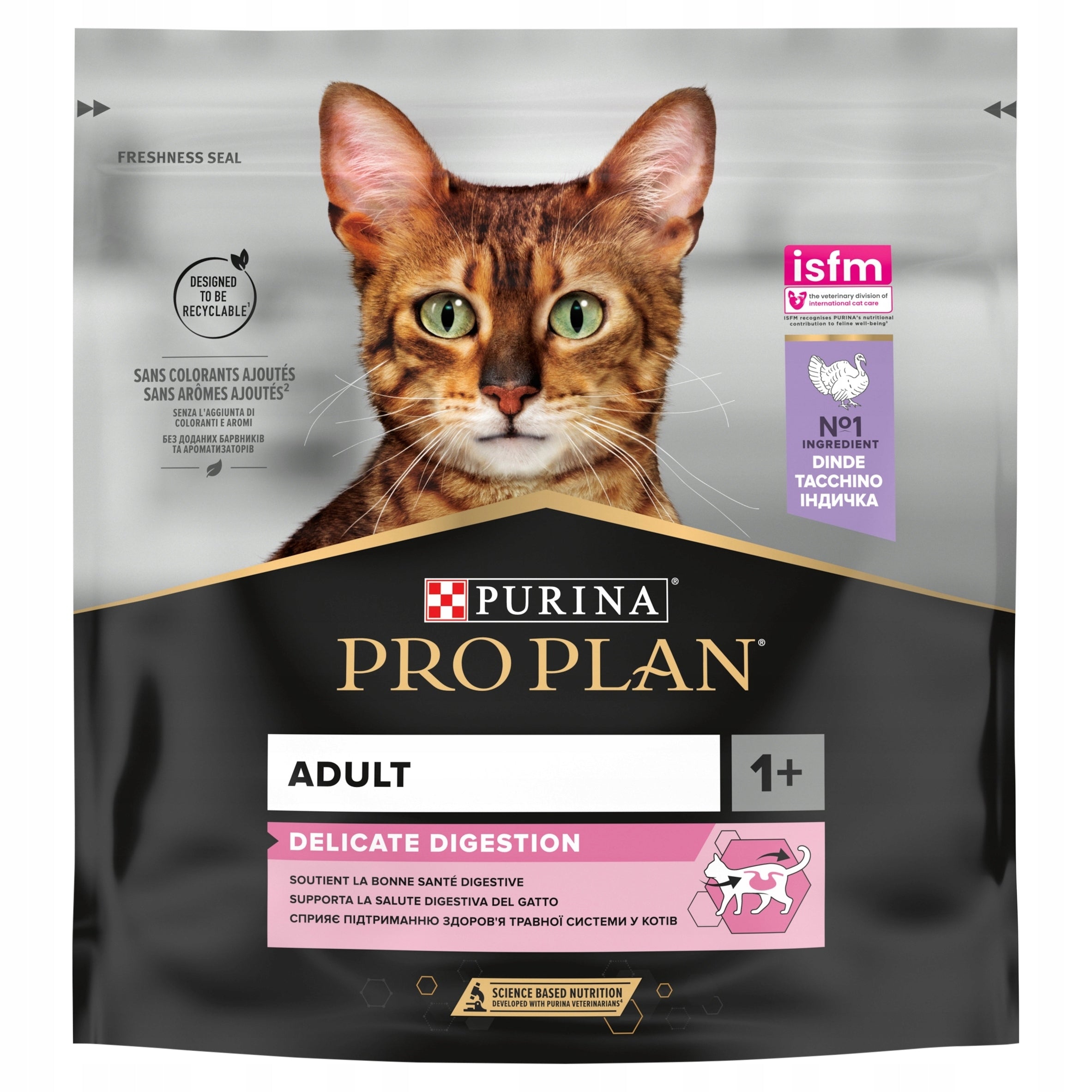PURINA PRO PLAN Delicate Adult Turkey 400g cat food Manufacturer code 7613033568671