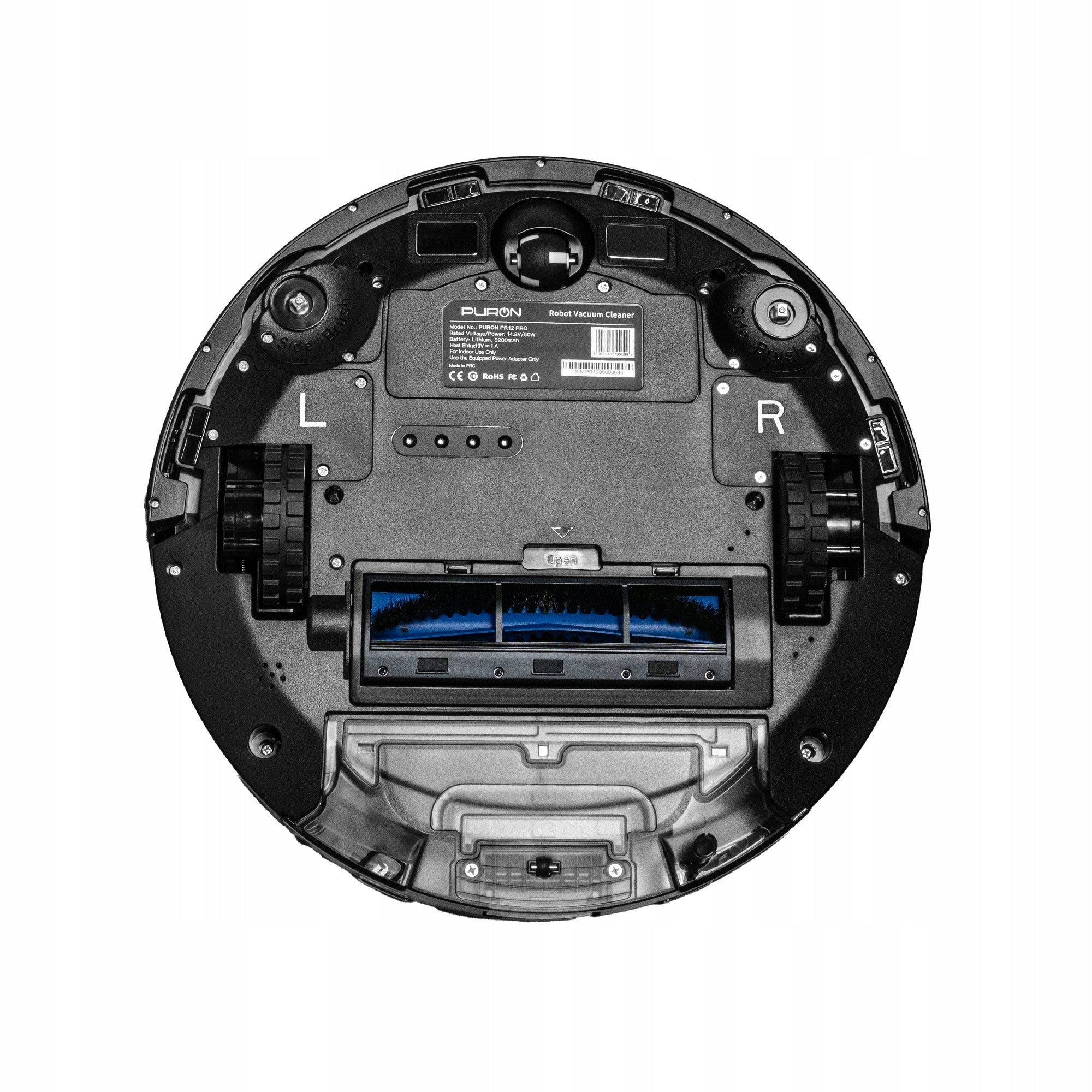 PURON PR12 PRO cleaning robot with emptying station, mop and UV lamp Packaging status original