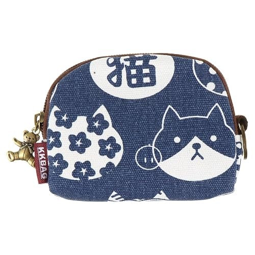 PURSE CAT HAPPINESS RETRO JAPANESE CANVAS FOR MOM GIFT