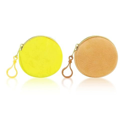 PURSE PLUSH ROUND CASTLE FOR WOMEN SET OF 2 PCS FOR HOME Brand no brand