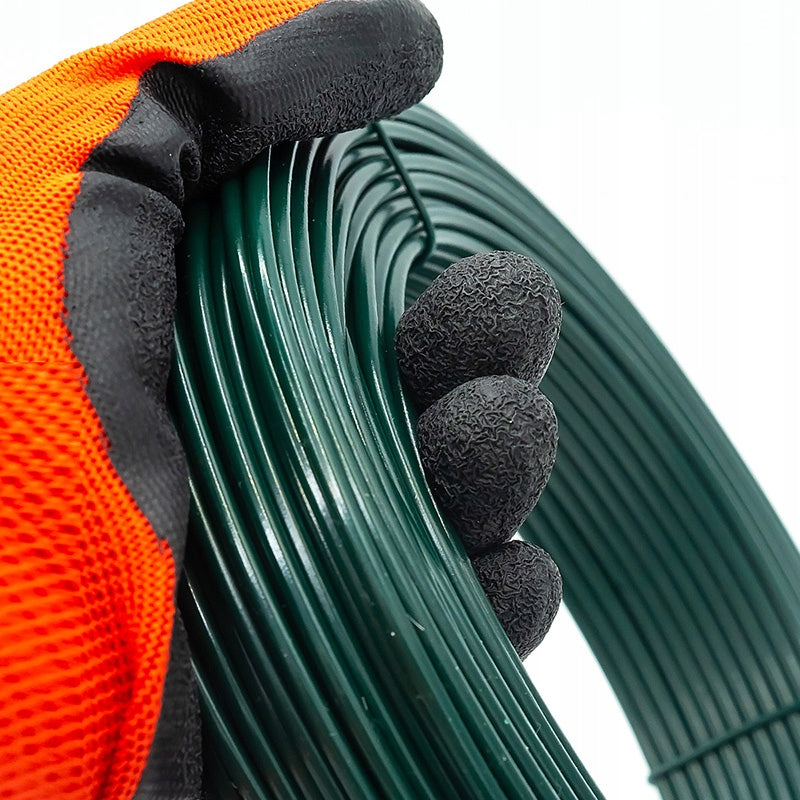 PVC Coated Garden Wire 3,4mm /52m Green For Binding Color green