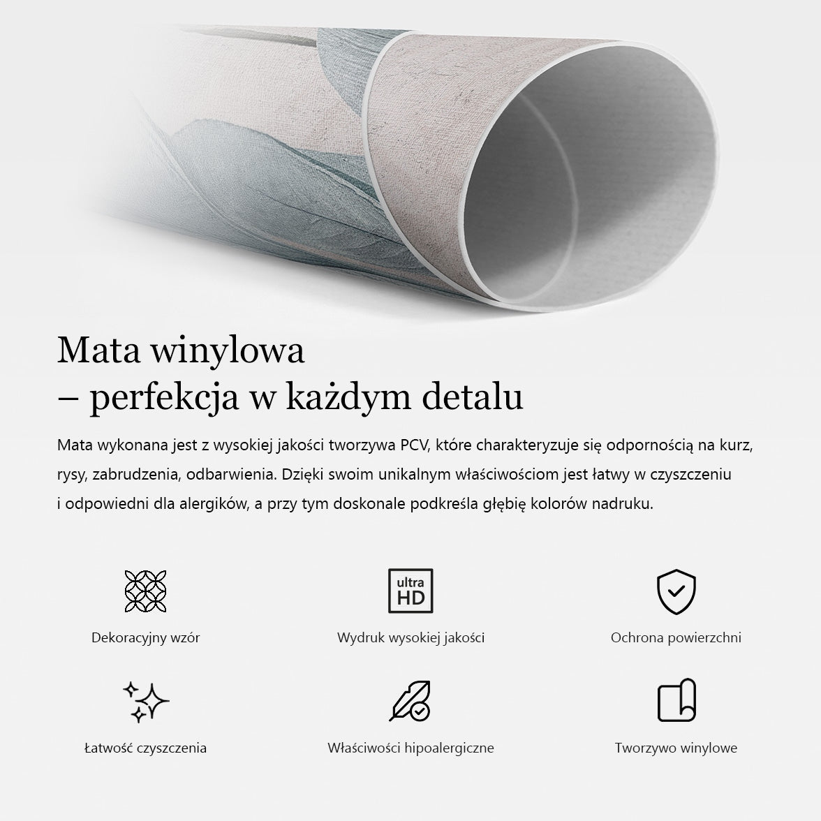 PVC Decorative Protective Mat for Parquet Panels Geometric Mosaic Manufacturer code 010250310040000006007