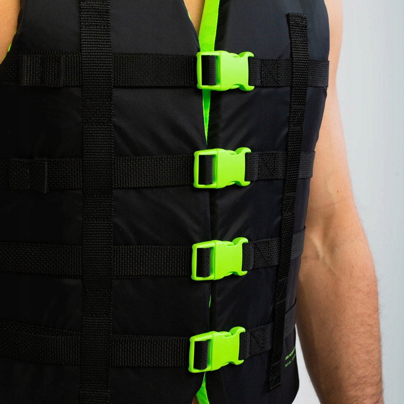 PVC/EPE MEN'S LIFE JACKET JOBE DUAL LIME L/XL Brand Jobe