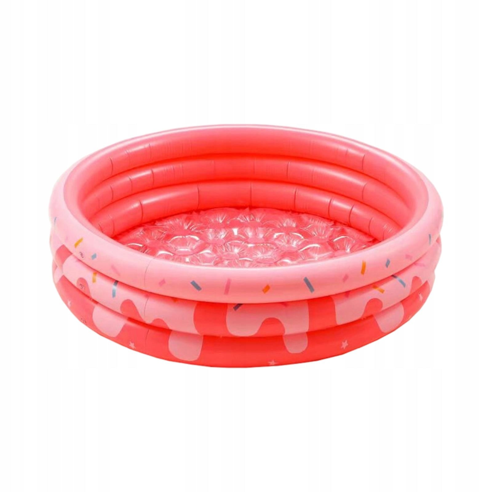 PVC Kiddie Paddling Pool Lounge Seat Bathtub Blow up Inner 70cm Tall 27cm Packaging status original