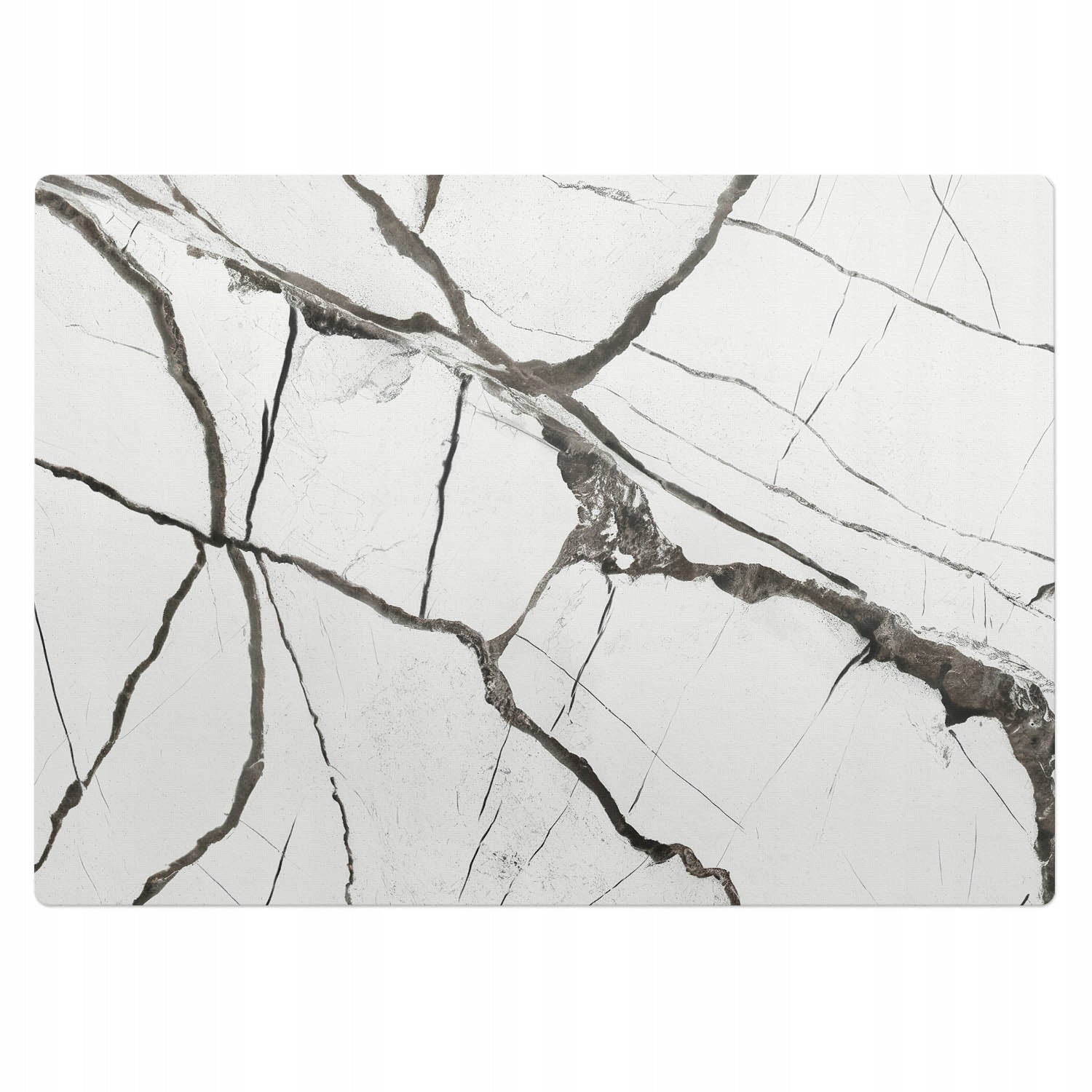 PVC Protective Mat Under Chair for Marble Crack Cabinet 140x100