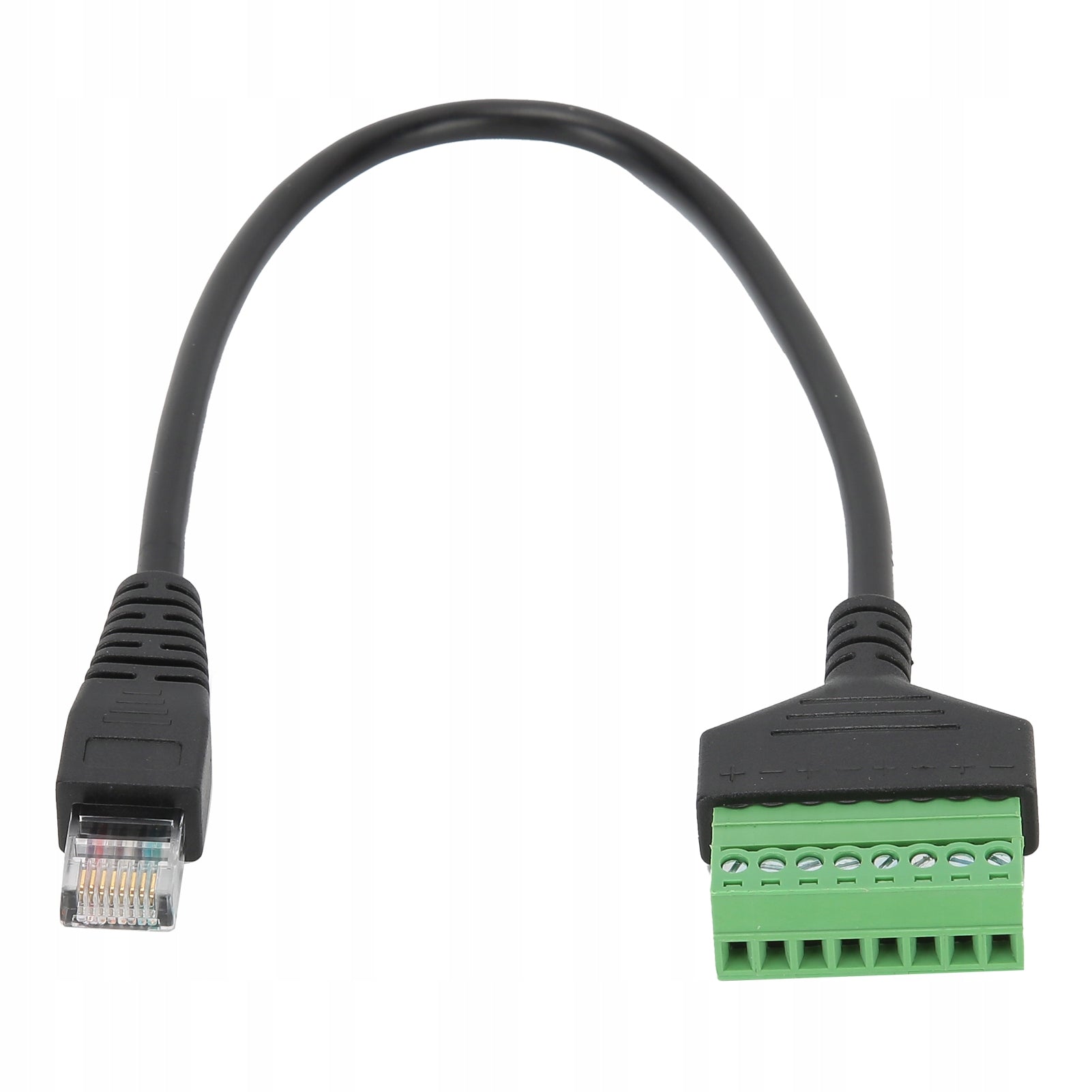 PVC RJ45 Male Plug For Green Without Terminal Warming Short BS Manufacturer code AG250806022339