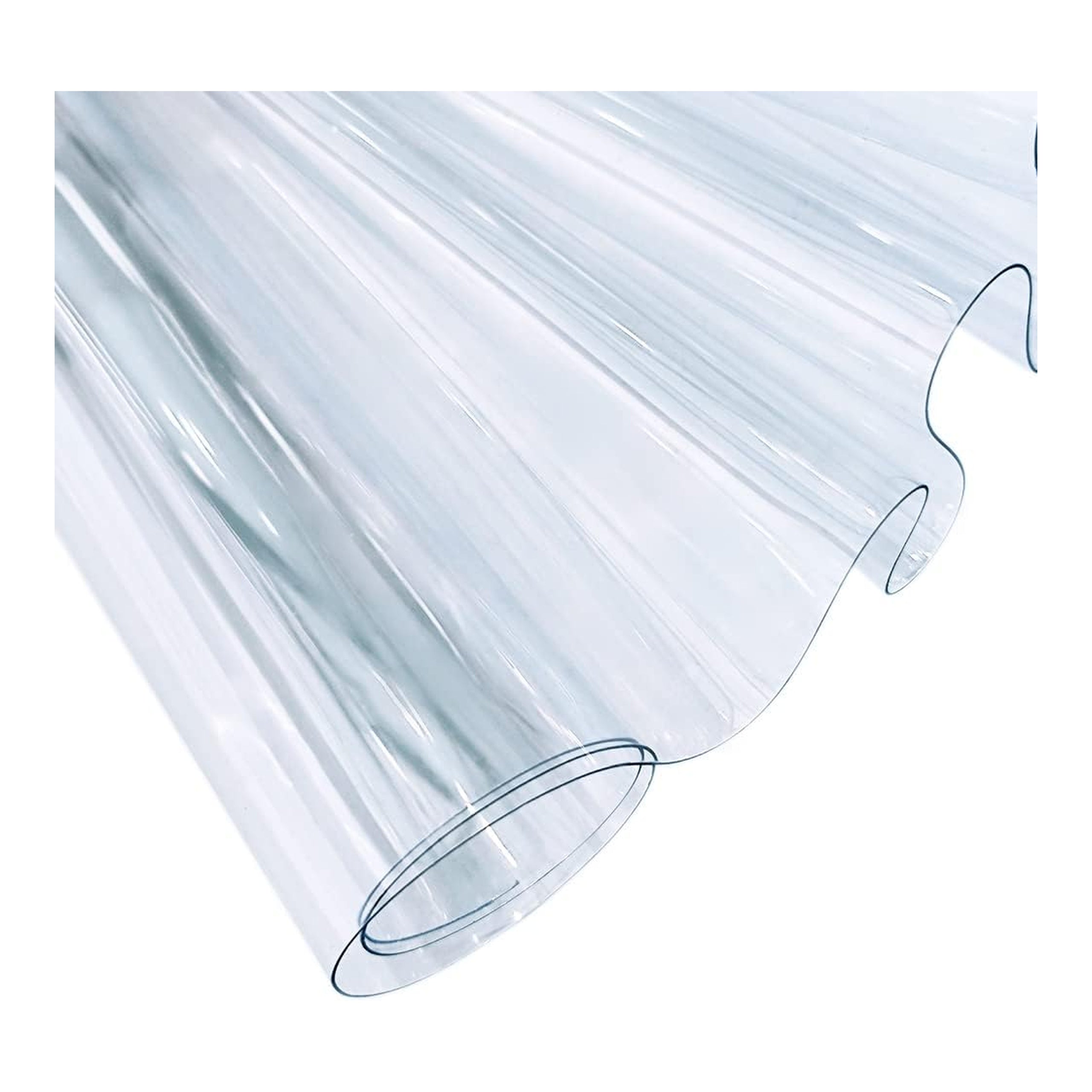 PVC fabric transparent 30x135 cm 0,4 mm vinyl film for DIY bows