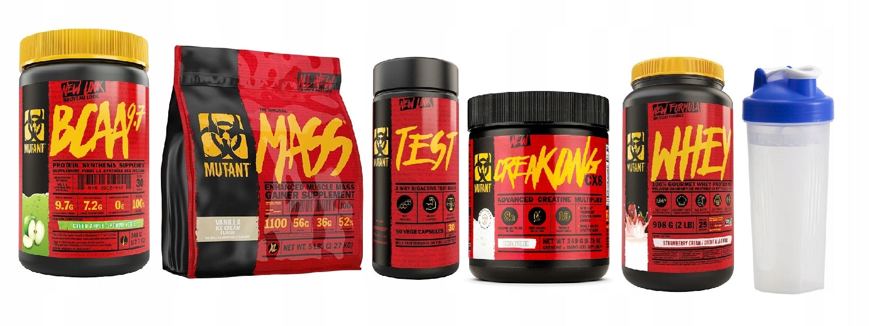 PVL MUTANT SET OF PREMIUM CONDITIONERS FOR BODY WEIGHT