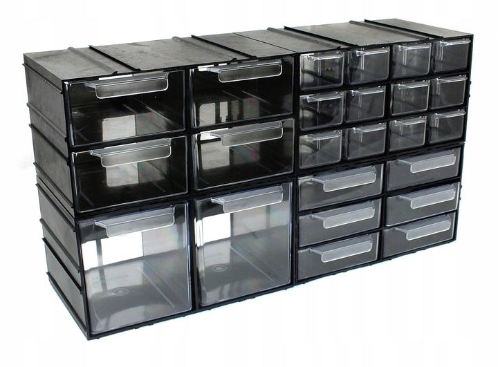 PX6 - DRAWERS MODULES ORGANIZERS CABINET KONGER Additional features can be hung up drawers