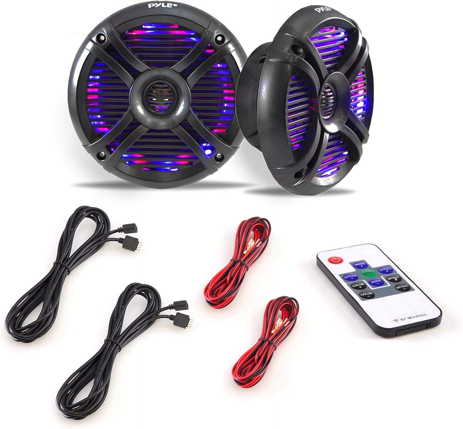 PYLE 300W 6.5 INCH WATERPROOF MARINE LED YACHT BOAT Brand Pyle