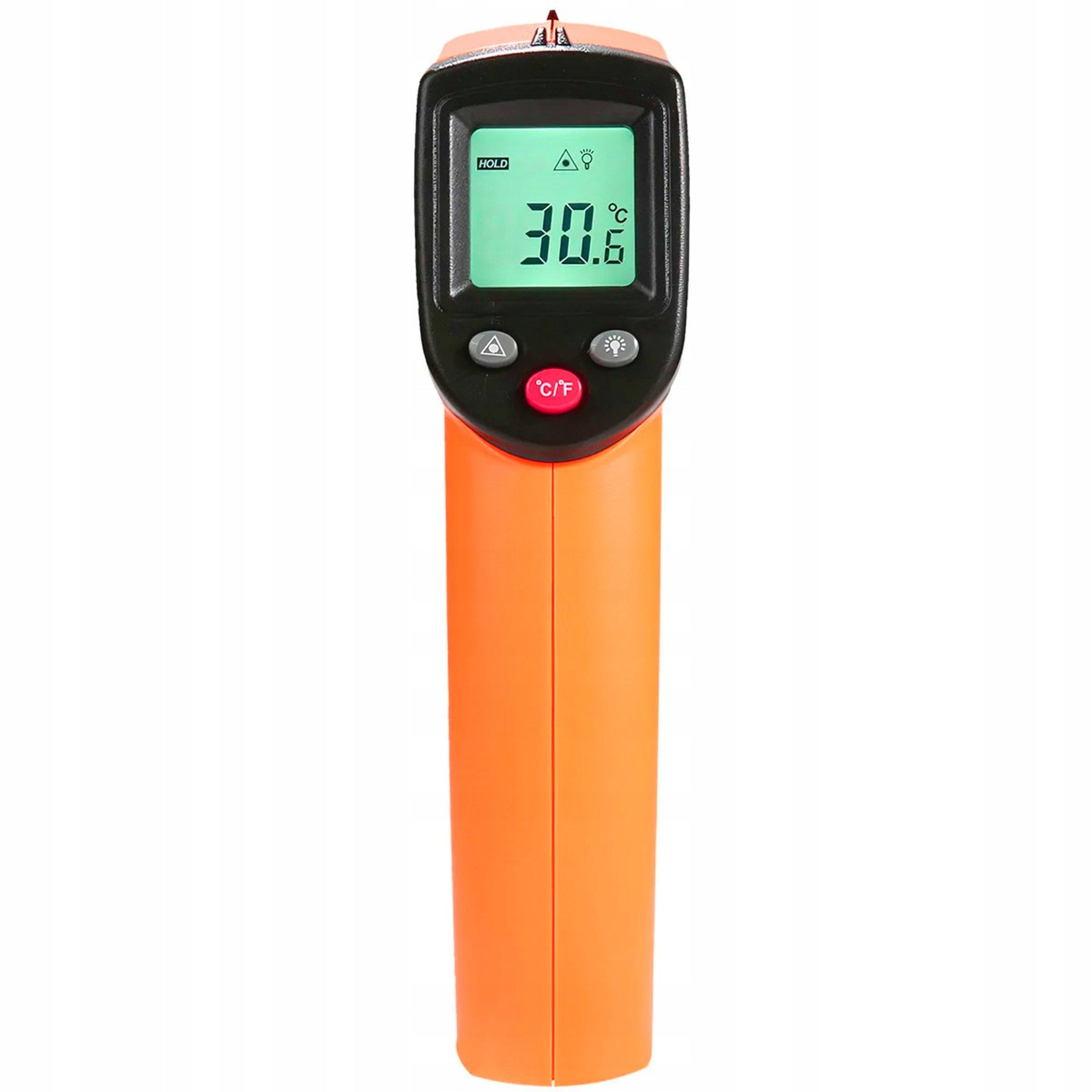 PYROMETER LASER THERMOMETER NON-CONTACT TEMPERATURE METER -50 +400°C Product weight with unit packaging 0.146 kg