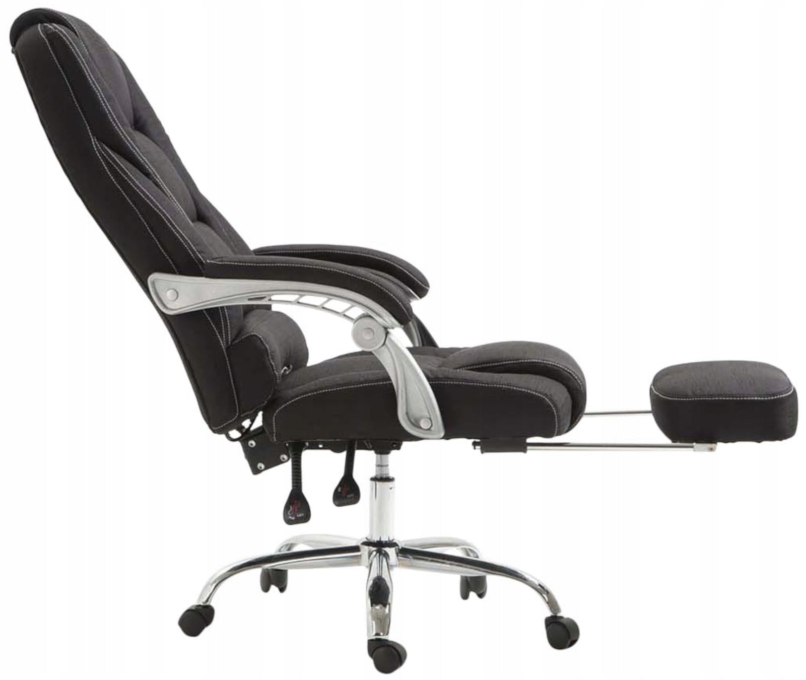 Pacific Fabric Office Chair, Black Packaging status original
