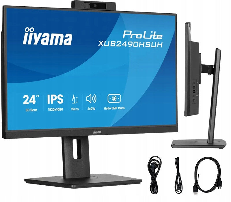 Package norton 250G Monitor iiyama ProLite XUB2490HSUH-B2 24 IPS LED 4ms Packaging status original