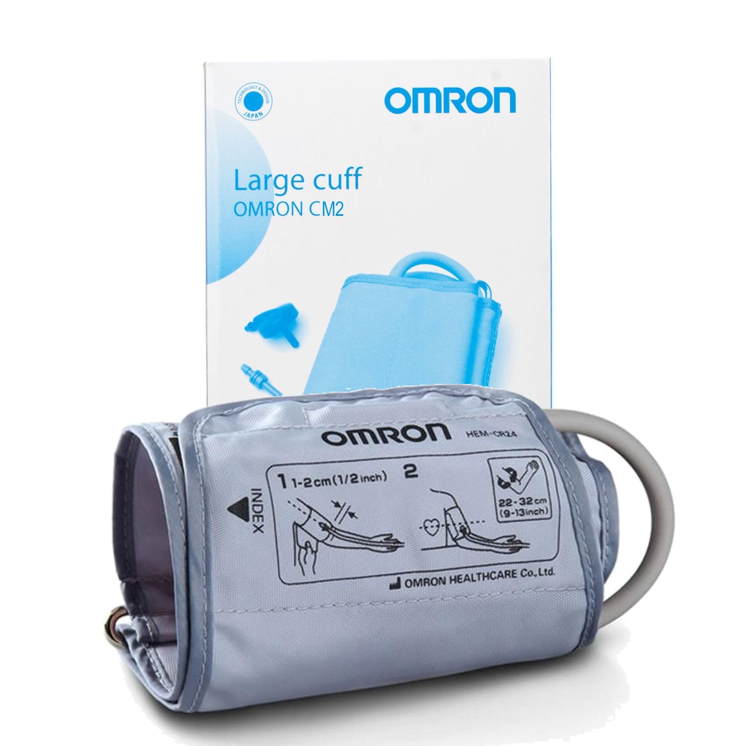 Package of 2 pcs Omron CM2 cuff 22-32 cm