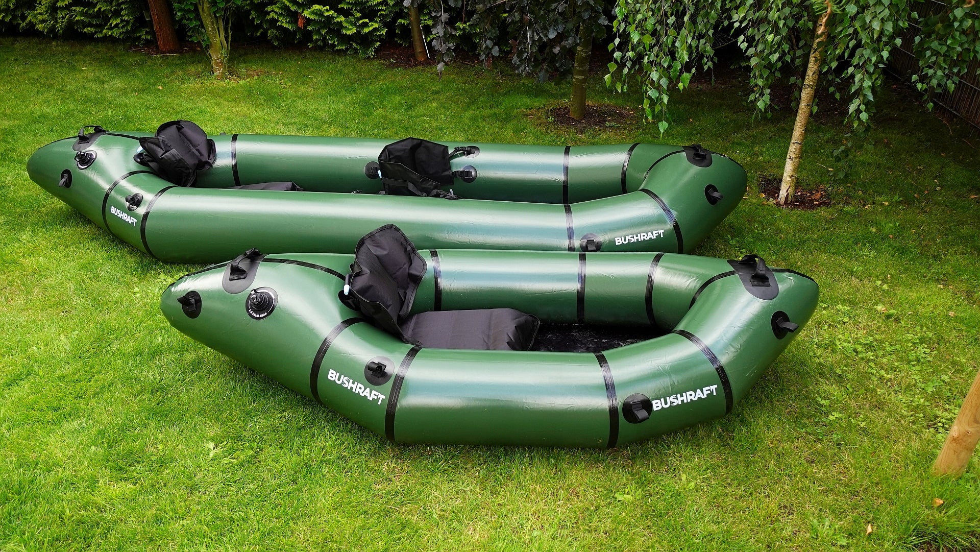 Packraft BUSHraft – Husky Pro, 2 - passenger, 4kg Material pneumatic