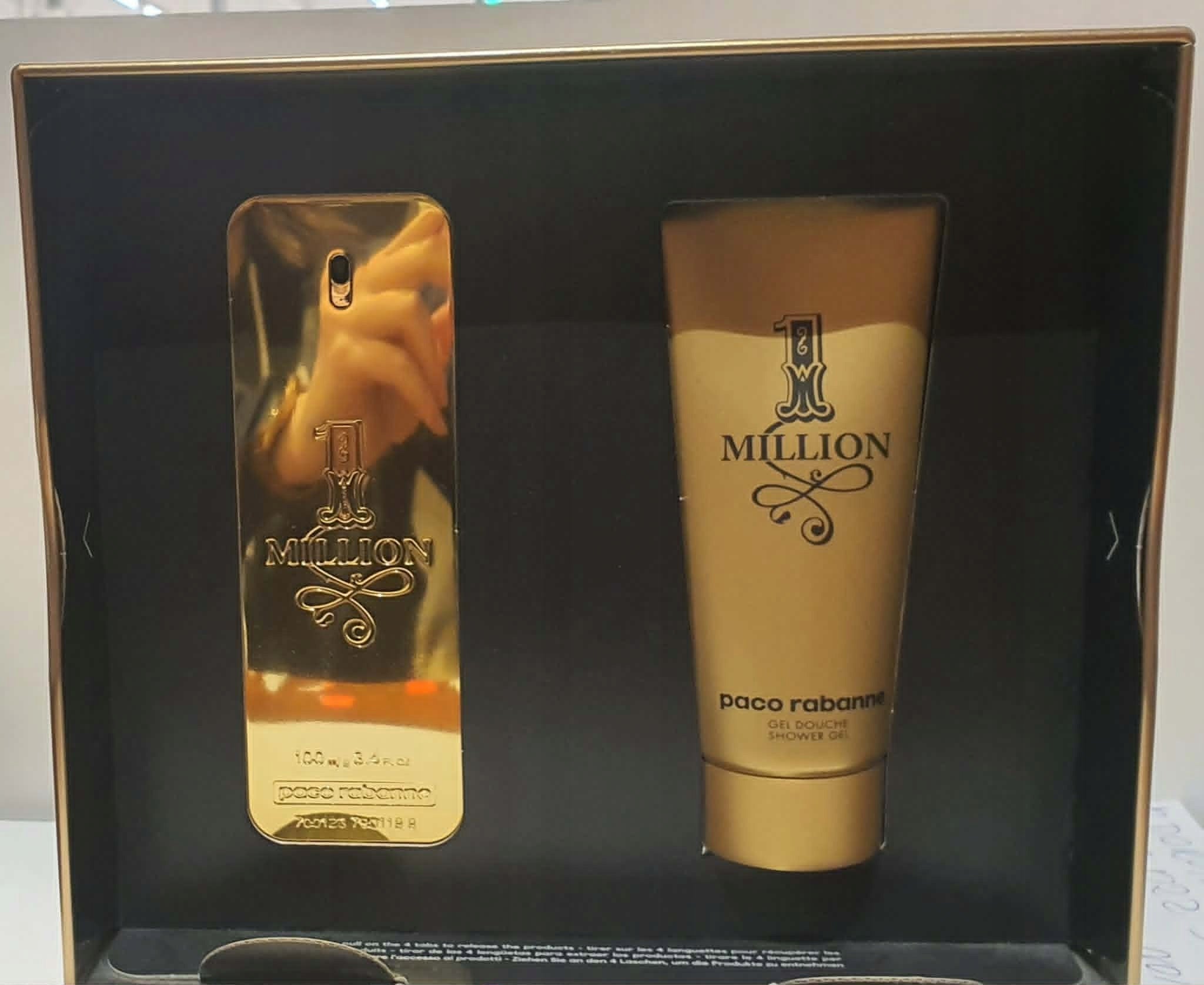 Paco Rabanne 1 Million 100 ml EDT + 100 ml SG (Old Formula 2022) Packaging status original
