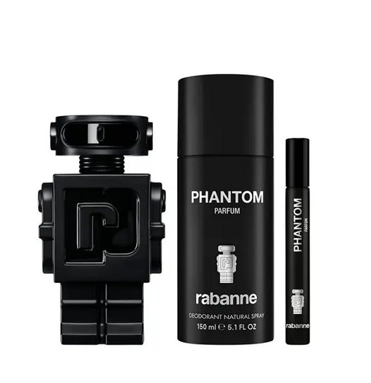 Paco Rabanne Phantom Parfum 100ml + Parfum 10ml + Deodorant 150ml Set Brand Paco Rabanne