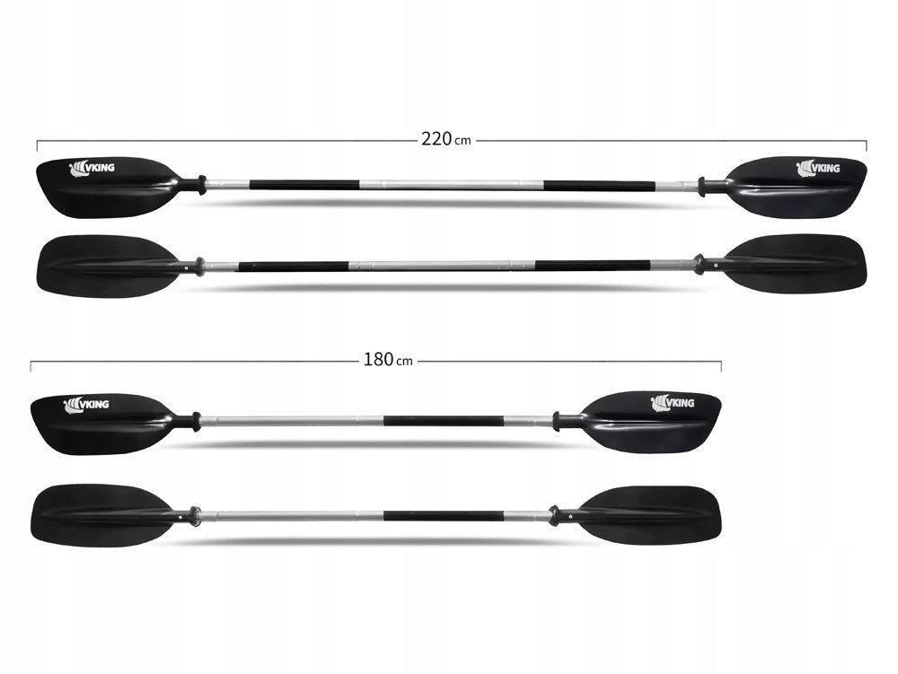 Paddle packraft kayak foldable 5-piece 220 cm 180 cm ultralight 52 cm Packaging status original