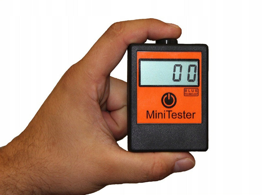 Paint Thickness Meter Mini Sensor Tester A-10-FE Steel, Flat Probe Brand Blue Technology