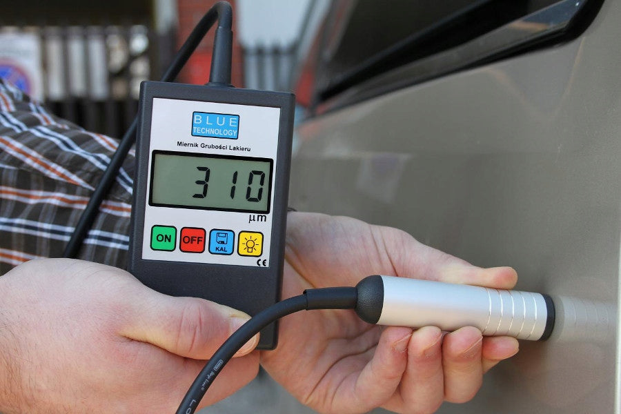 Paint thickness gauge Blue Technology MGR-11-S-FE Additional information automatic shutdown illuminated display