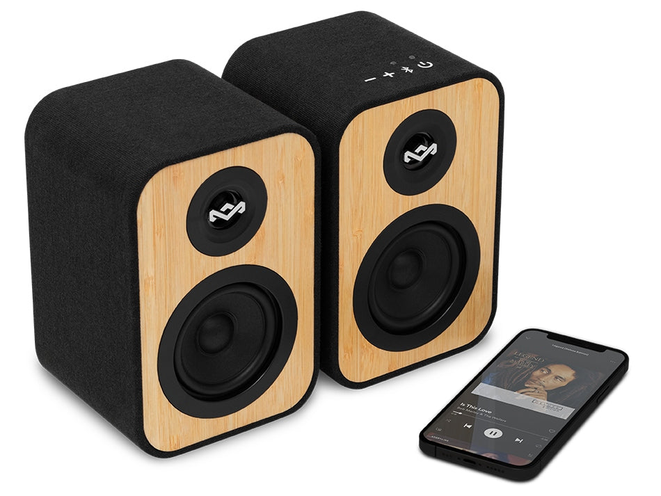 Pair of Bluetooth Speakers House of Marley Uplift EM-JA027-SB Model other
