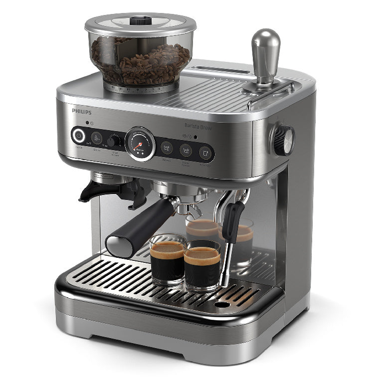 Pákový kávovar Philips Barista Brew PSA3228/01 1350 W šedý Model PSA3228/01