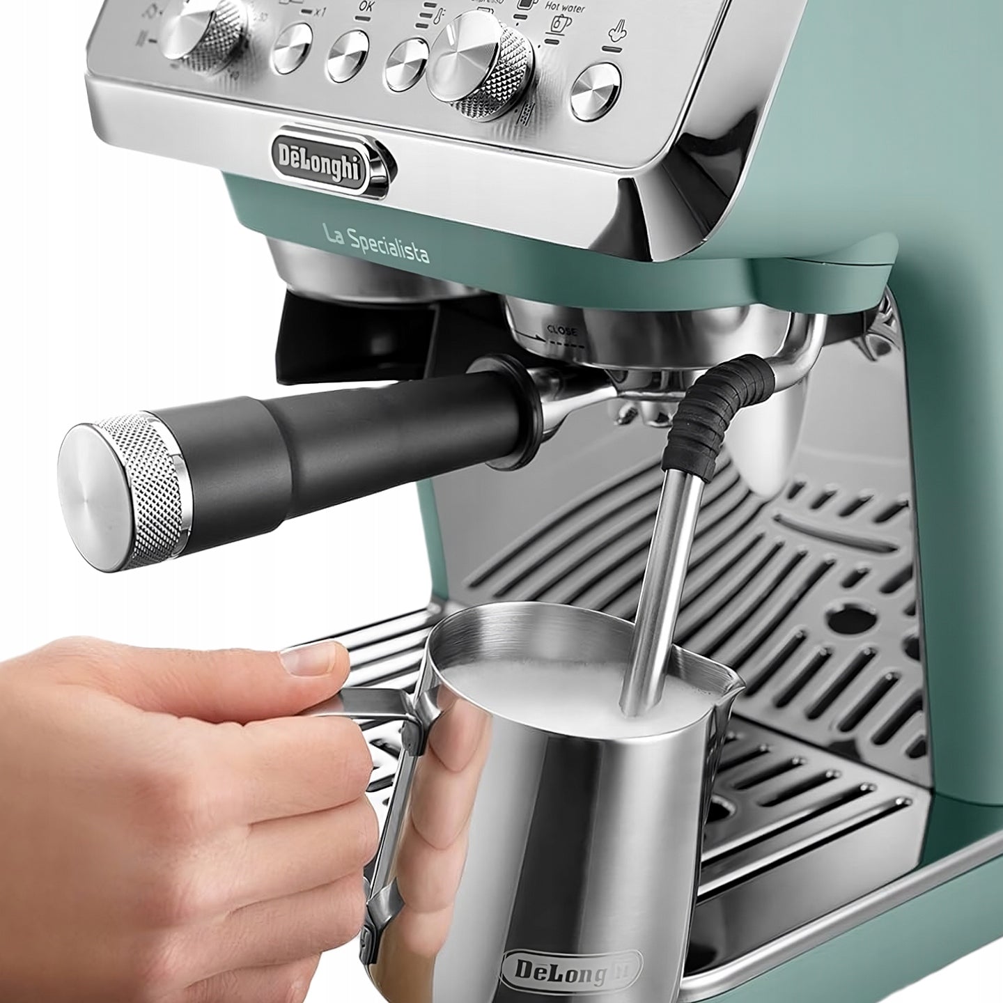 Pákový tlakový kávovar De'Longhi EC9155.GR 1300 W zelený Model EC9155.GR