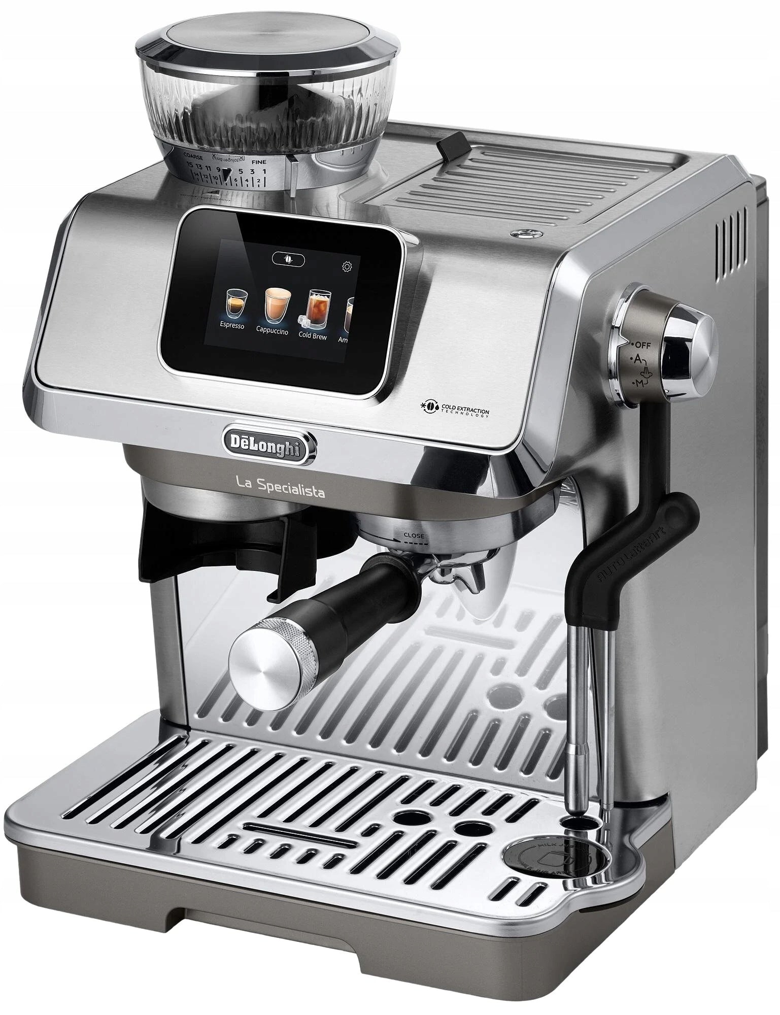 Pákový tlakový kávovar De'Longhi EC9455.M 1450 W stříbrný Model EC9455.M