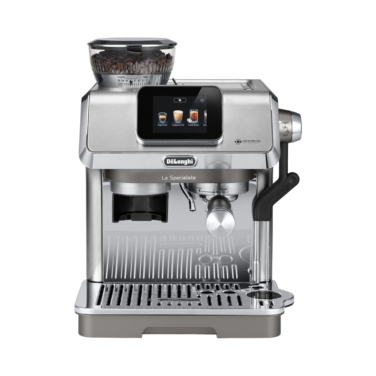 Pákový tlakový kávovar De'Longhi EC9455.M 1450 W stříbrný
