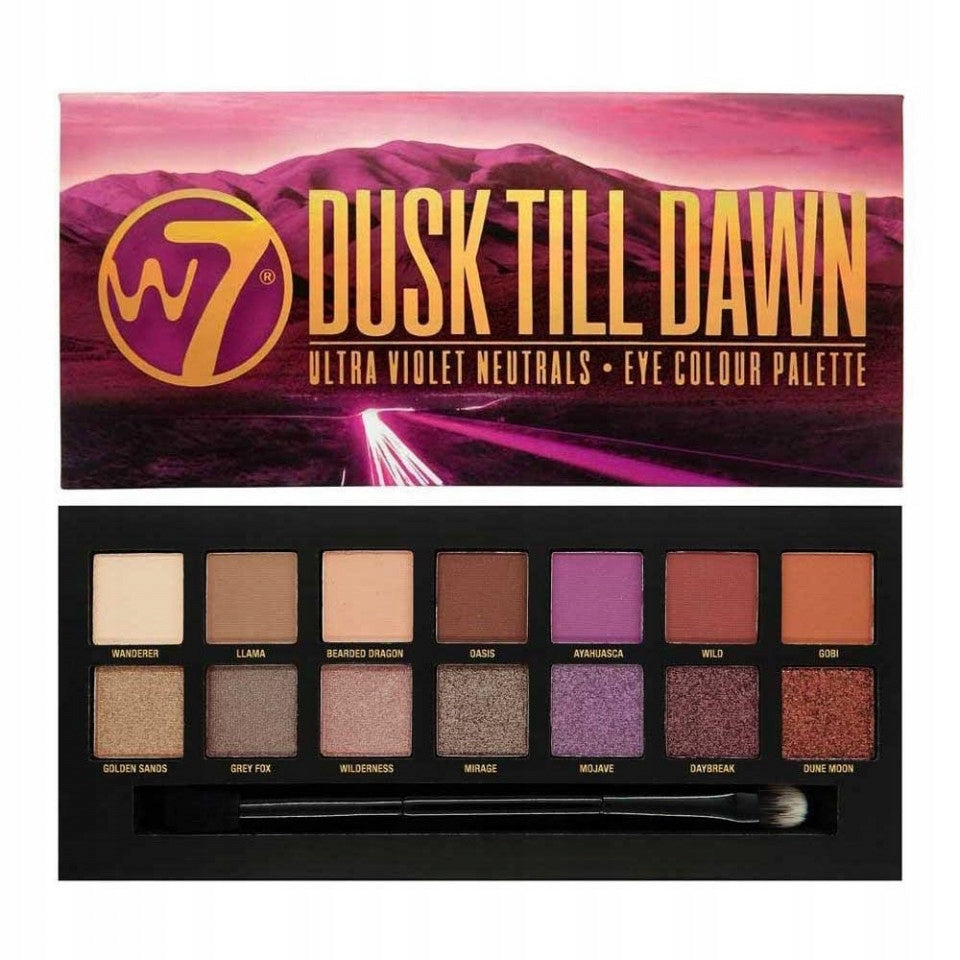 Lidschattenpalette W7 Cosmetics Lidschattenpalette Dusk Till Dawn, 9,6 g