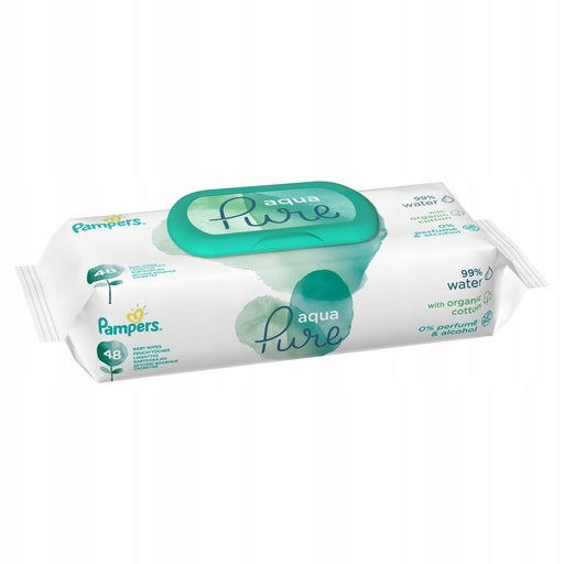 Pampers Aqua Pure wet wipes 1 x 48 pcs.
