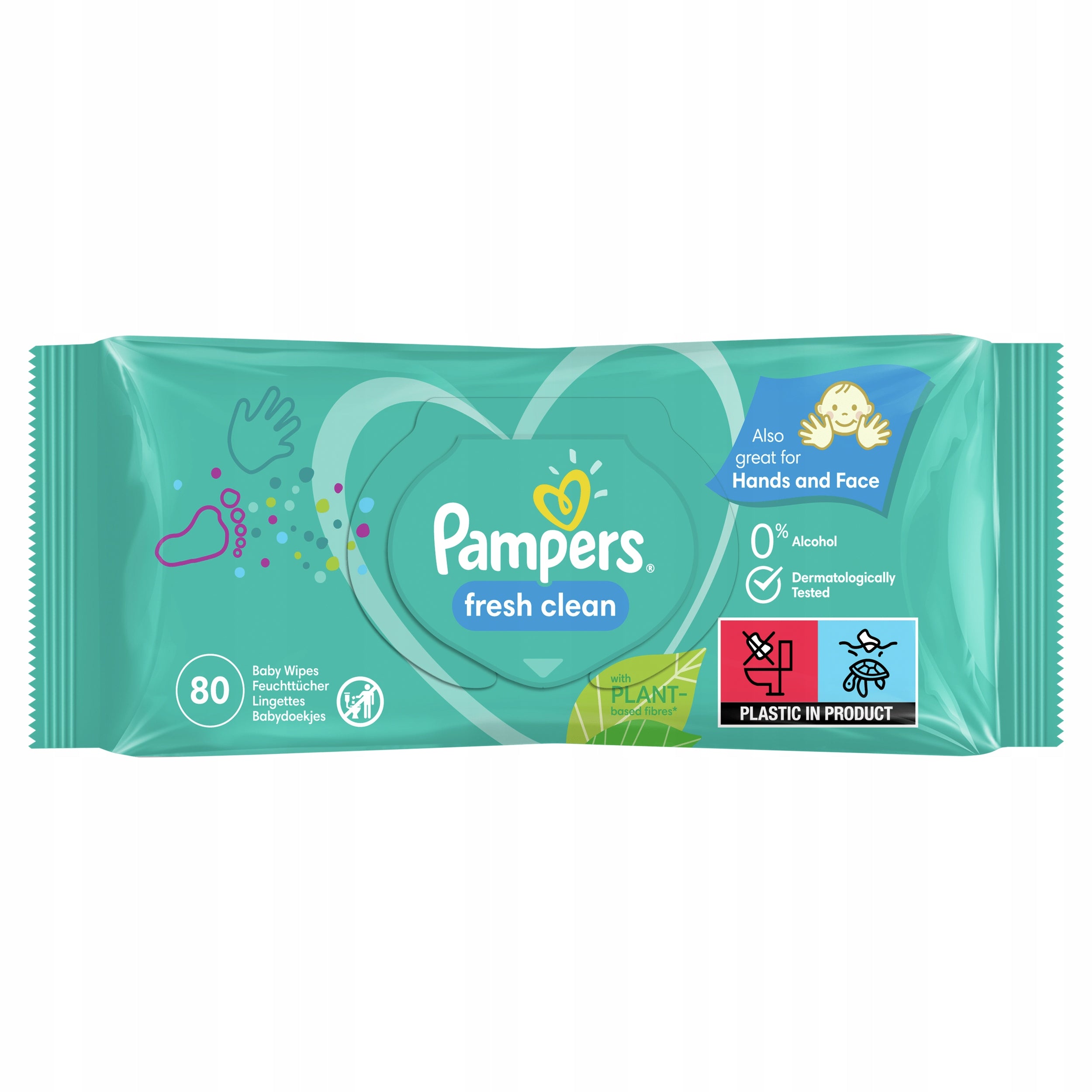 Pampers Fresh Clean Baby Wet Wipes 15x80pcs. Brand no brand